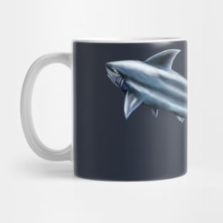 Deep blue shark Mug